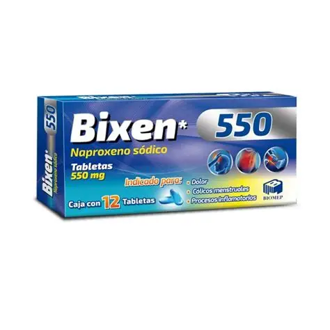 Bixen 550 Mg Tab 12